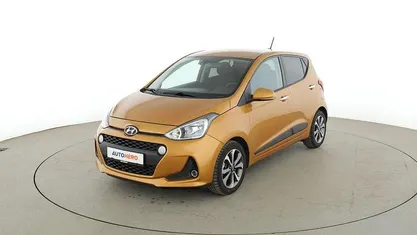 Gebraucht Hyundai i10 Style 87 PS (63 kW) 2017 Orange Kleinwagen