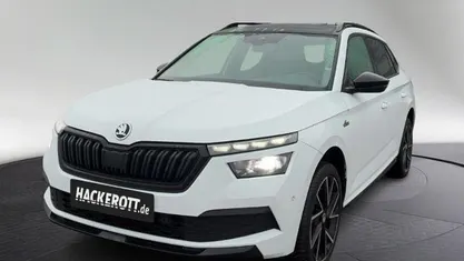 Weiß Gebraucht 2021 Skoda Kamiq Monte Carlo SUV | 19.450 € (Fairer Preis)