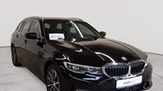 Schwarz uni Gebraucht 2021 BMW 330e Sport Line Kombi | 22.690 € (Fairer Preis)