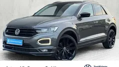 Indiumgrau metallic schwarz Gebraucht 2021 VW T-Roc R-line SUV | 25.490 € (Fairer Preis)