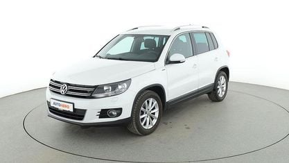 Gebraucht VW Tiguan LOUNGE 122 PS (89 kW) 2015 Weiß SUV