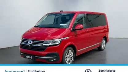Gebraucht VW Multivan Generation Six 150 PS (110 kW) 2022 Rot Van / Kleinbus