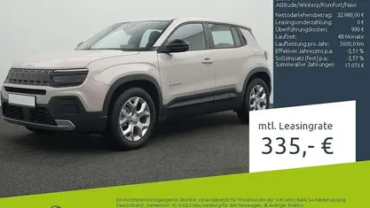 Gebraucht 2025 Jeep Avenger EV Altitude SUV | 32.980 € (Fairer Preis)