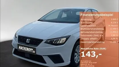 Gebraucht Seat Ibiza Style 80 PS (58 kW) 2023 Weiss Kleinwagen