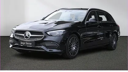 Gebraucht Mercedes C180 Avantgarde 170 PS (125 kW) 2023 Unilack schwarz Kombi