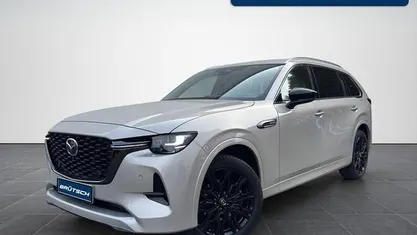 Gebraucht Mazda CX-80 Homura-Line 254 PS (186 kW) 2025 Platinum quartz metallic SUV