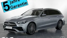 Metalliclack hightechsilber Gebraucht 2025 Mercedes C200 AMG Kombi | 54.999 €