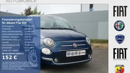 Gebraucht Fiat 500 Dolcevita 70 PS (51 kW) 2023 Blau Limousine