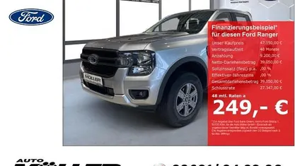 Nuova Ford Ranger XLT 170 CV (125 kW) 2026 Argento Pick-up