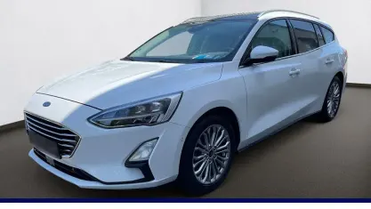 Gebraucht Ford Focus Titanium 125 PS (91 kW) 2019 Frozen white Limousine
