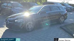 Schwarz Gebraucht 2024 Mercedes C220 AMG Kombi | 42.500 € (Fairer Preis)