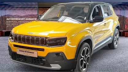 Gebraucht Jeep Avenger EV 114 kW (156 PS) 2023 Gelb SUV