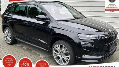 Usata Skoda Karoq SportLine 190 CV (139 kW) 2023 Nero SUV