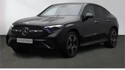 Gebraucht Mercedes GLC450 AMG 367 PS (269 kW) 2025 Lack obsidianschwarz Coupé