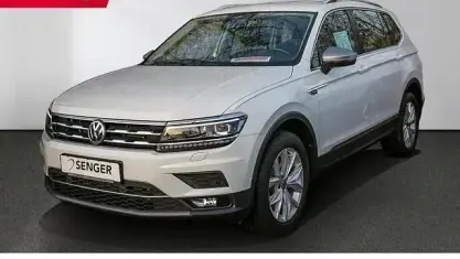 Brugt VW Tiguan Allspace Highline 200 HK (147 kW) 2021 Hvid SUV