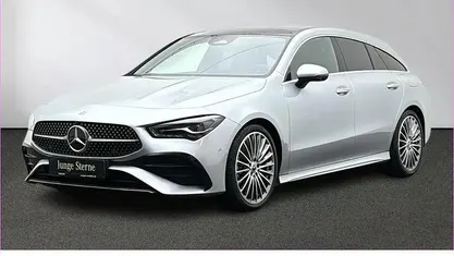 Gebraucht Mercedes CLA200 Shooting Brake AMG line 163 PS (119 kW) 2025 Hightechsilber Kombi