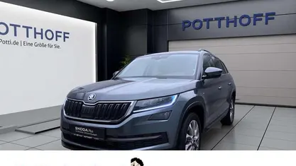 Grau Gebraucht 2021 Skoda Kodiaq Clever SUV | 33.997 € (Fairer Preis)