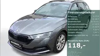 Gebraucht Skoda Octavia SportLine 150 PS (110 kW) 2023 Grau Kombi