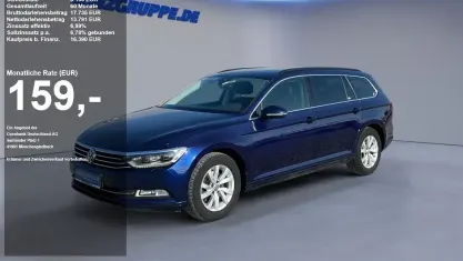 Gebraucht VW Passat Comfortline 150 PS (110 kW) 2018 Blau met Kombi