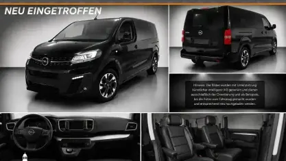 Gebraucht Opel Zafira Life 177 PS (130 kW) 2020 Diamant schwarz/karbon schwarz Van / Kleinbus