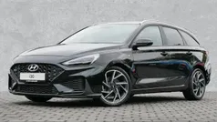 Phantom black / mic Gebraucht 2023 Hyundai i30 N Line Kombi | 24.480 € (Fairer Preis)