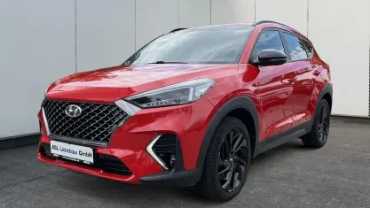 Gebraucht Hyundai Tucson N Line 177 PS (130 kW) 2019 Engine red SUV
