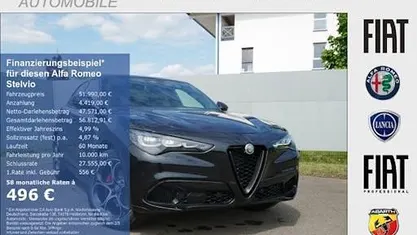 Schwarz Neu 2026 Alfa Romeo Stelvio Veloce SUV | 51.990 €