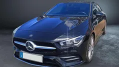 Kosmoschwarz metallic Gebraucht 2019 Mercedes CLA200 AMG line Coupé | 29.190 € (Fairer Preis)