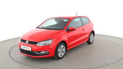 Gebraucht VW Polo LOUNGE 60 PS (44 kW) 2015 Rot Limousine