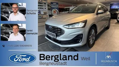 Lackierung moondust silver metallic silber Gebraucht 2024 Ford Focus Titanium Kombi | 20.480 € (Guter Preis)