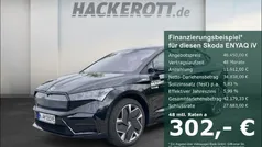 Schwarz Gebraucht 2022 Skoda Enyaq iV RS SUV | 46.450 € (Fairer Preis)