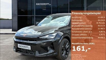 Nowe Cupra Formentor VZ 265 KM (194 kW) 2025 Czarny SUV