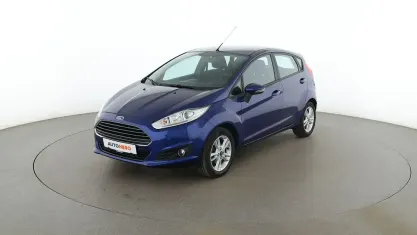 Gebraucht Ford Fiesta Trend 80 PS (58 kW) 2015 Blau Kleinwagen