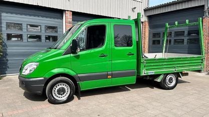 Używany Mercedes Sprinter 129 KM (94 kW) 2007 Zielony Van