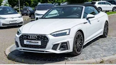 Weiss Gebraucht 2022 Audi A5 Cabriolet S-Line Cabrio | 46.985 € (Fairer Preis)
