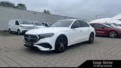 Unilack polarweiß Gebraucht 2023 Mercedes E220 AMG Limousine | 47.450 €