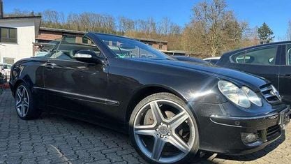Gebraucht Mercedes CLK200 184 PS (135 kW) 2007 Obsidianschwarz  metalliclack Cabrio