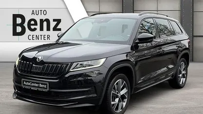 Schwarz Gebraucht 2020 Skoda Kodiaq SportLine SUV | 28.790 € (Fairer Preis)