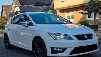 Usata Seat Leon FR 125 CV (91 kW) 2016 Bianco Berlina