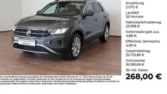 Grau Gebraucht 2022 VW T-Roc Life SUV | 24.930 € (Fairer Preis)