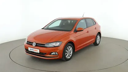 Gebraucht VW Polo Highline 95 PS (69 kW) 2018 Orange Kleinwagen
