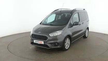 Gebraucht Ford Tourneo Courier Titanium 101 PS (74 kW) 2019 Grau Van / Kleinbus