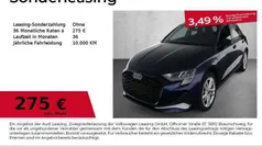 Navarrablau metallic Gebraucht 2024 Audi A3 Sportback Ambiente Limousine | 32.980 € (Fairer Preis)