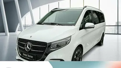 Bergkristallweiß metallic Gebraucht 2025 Mercedes V250 Style Van / Kleinbus | 67.990 € (Fairer Preis)