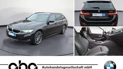 Gebraucht BMW 330e Sport Line 184 PS (135 kW) 2022 Schwarz Kombi