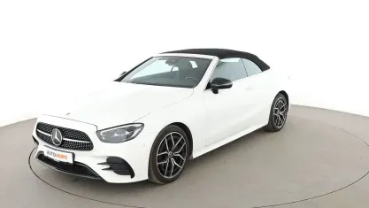 Gebraucht Mercedes E200 AMG line 204 PS (150 kW) 2023 Weiß Cabrio