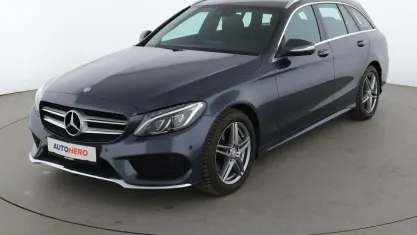 Gebraucht Mercedes C220 AMG line 170 PS (125 kW) 2015 Grau Kombi