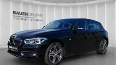Schwarz Gebraucht 2017 BMW 118 Sport Line Kleinwagen | 16.930 € (Fairer Preis)