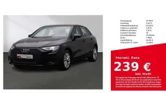 Schwarz Gebraucht 2022 Audi A3 Sportback e-tron Comfort Kleinwagen | 24.780 € (Fairer Preis)