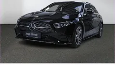 Unilack nachtschwarz Gebraucht 2024 Mercedes A180 AMG line Limousine | 32.390 € (Fairer Preis)